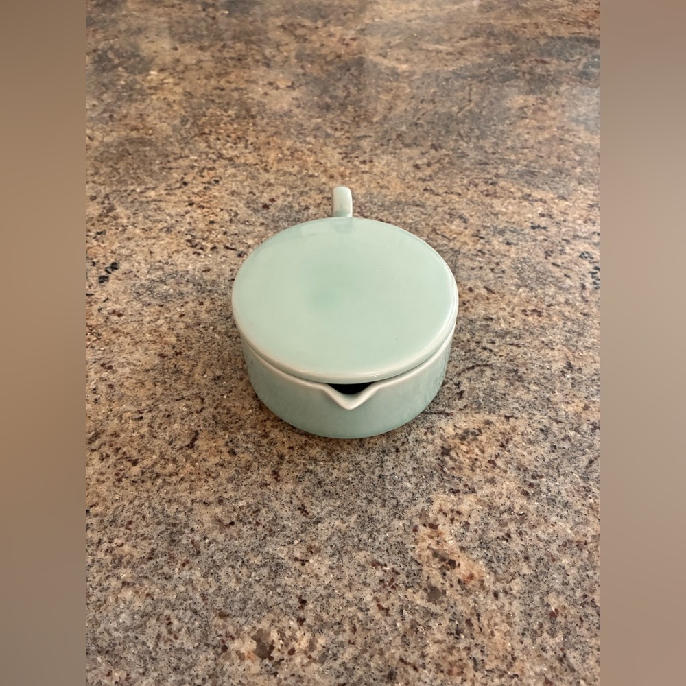 Porcelain Ceramic Celadon Chinese Calligraphy Painting Ink Dish Brush Washer